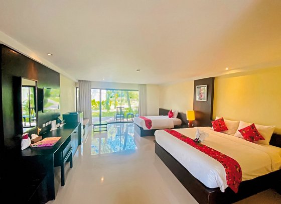 Palm Galleria Resort - Wohnbeispiel Deluxe Family (Zimmercodierung FD1)