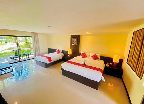 Palm Galleria Resort - Wohnbeispiel Deluxe Family (Zimmercodierung FD1)
