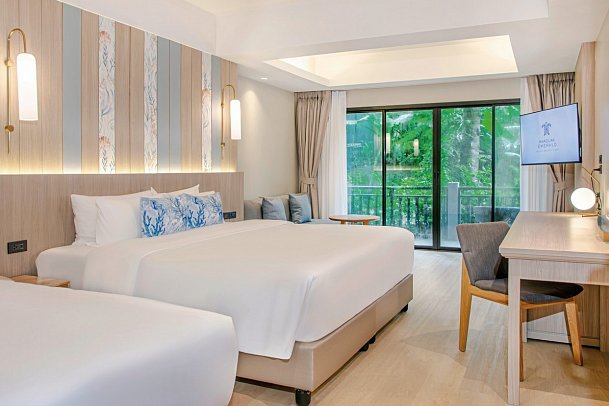 Khaolak Emerald Beach Resort & Spa - Wohnbeispiel Deluxe Grand Family (Zimmercodierung FD1)