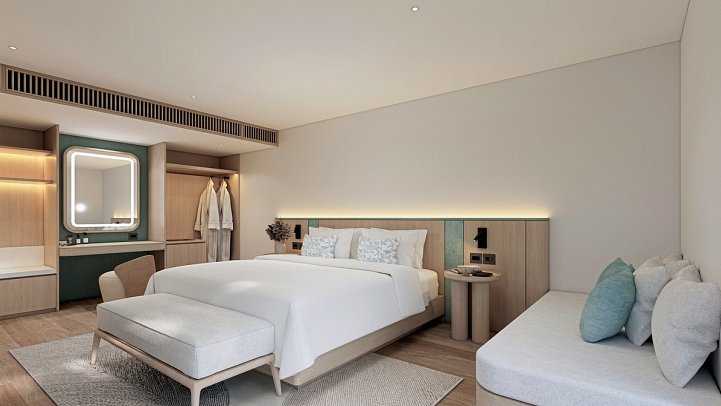 Khaolak Emerald Beach Resort & Spa - Wohnbeispiel One Bedroom Suite (Zimmercodierung WB1)