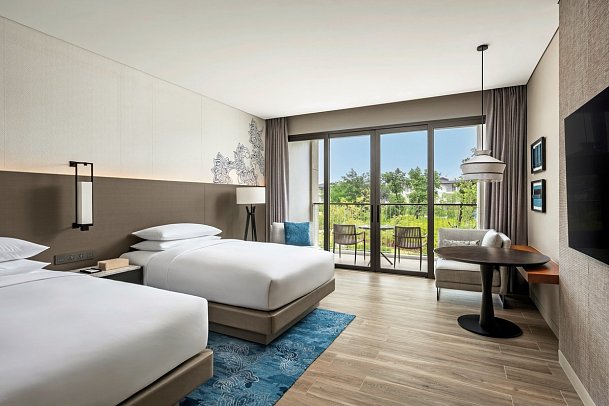 Khao Lak Marriott Beach Resort & Spa - Wohnbeispiel Deluxe Garden View (Zimmercodierung UDG)