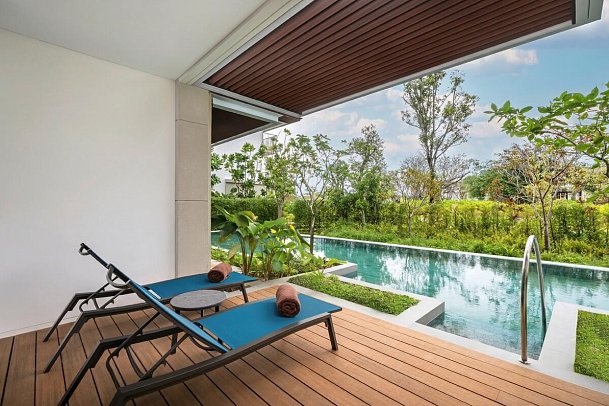Khao Lak Marriott Beach Resort & Spa - Wohnbeispiel Deluxe Pool Access (Zimmercodierung UDQ)