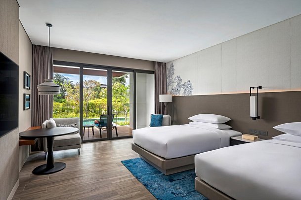 Khao Lak Marriott Beach Resort & Spa - Wohnbeispiel Deluxe Pool Access (Zimmercodierung UDQ)