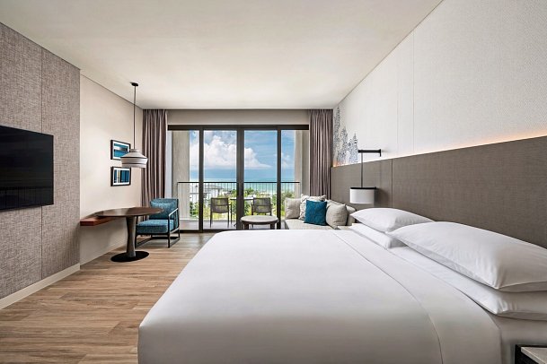 Khao Lak Marriott Beach Resort & Spa - Wohnbeispiel Deluxe Ocean View (Zimmercodierung UDM)