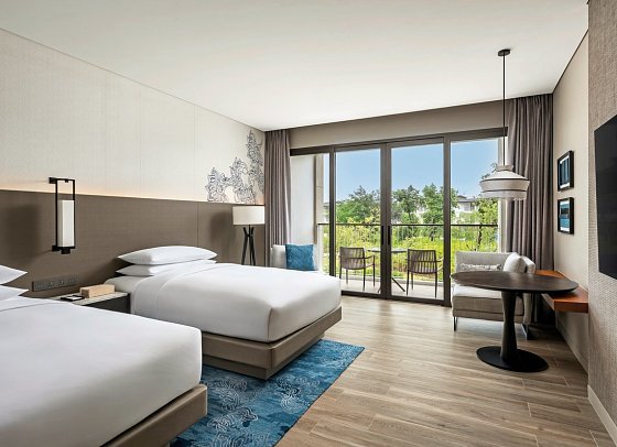 Khao Lak Marriott Beach Resort & Spa - Wohnbeispiel Deluxe Garden View (Zimmercodierung UDG)