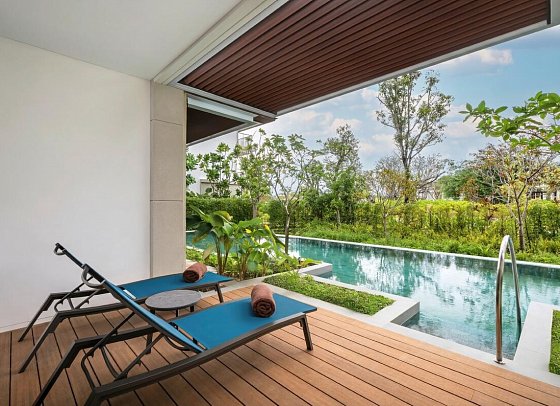 Khao Lak Marriott Beach Resort & Spa - Wohnbeispiel Deluxe Pool Access (Zimmercodierung UDQ)