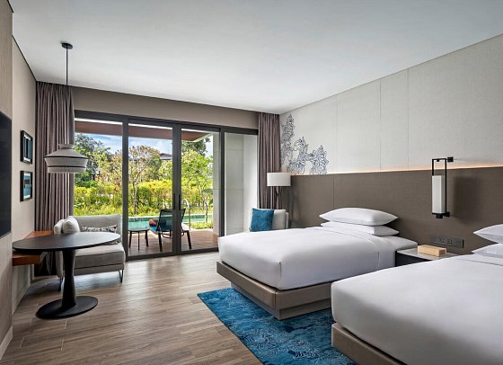 Khao Lak Marriott Beach Resort & Spa - Wohnbeispiel Deluxe Pool Access (Zimmercodierung UDQ)