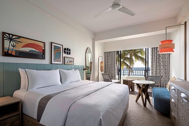 Moana Surfrider, A Westin Resort & Spa, Waikiki Beach - Wohnbeispiel Diamond Head Ocean Front (Zimmercodierungen UBO, U1O, U2O & U3O)