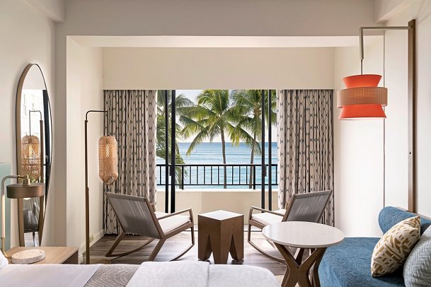 Moana Surfrider, A Westin Resort & Spa, Waikiki Beach - Wohnbeispiel Diamond Head Ocean Front (Zimmercodierungen UBO, U1O, U2O & U3O)