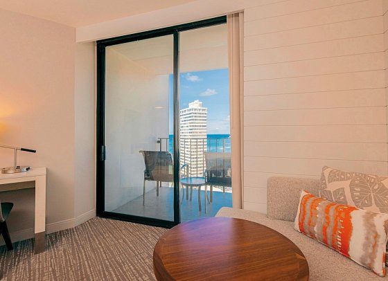 Waikiki Beach Marriott Resort & Spa - Wohnbeispiel Kealohilani Ocean View (Zimmercodierungen UM1, UM2, UM3, UM4, UM5, U4M, U5M, U6M, U8M & U9M)