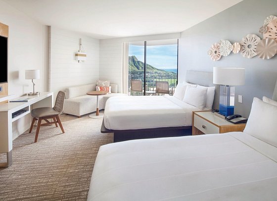 Waikiki Beach Marriott Resort & Spa - Wohnbeispiel Diamond Head Ocean View