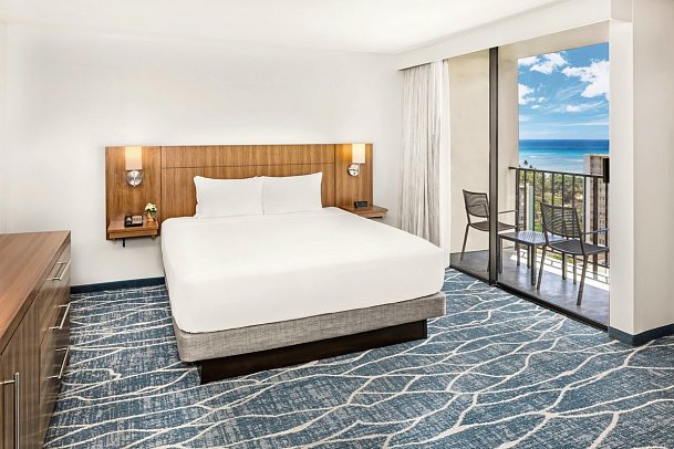 Hyatt Place Waikiki Beach - Wohnbeispiel Speciality Ocean View King (Zimmercodierung U2M)