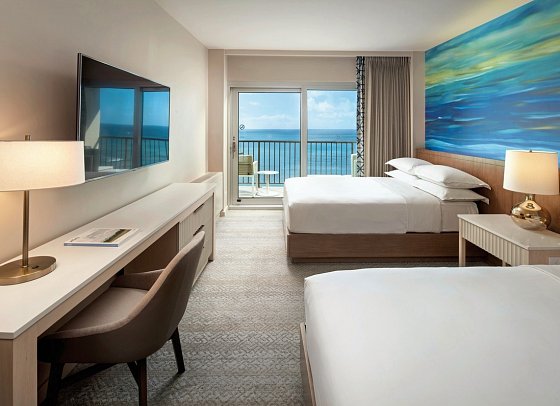 Sheraton Waikiki Beach Resort - Wohnbeispiel Ocean Front (Zimmercodierungen UBO, U1O, U2O & U3O)
