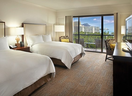 Hilton Hawaiian Village Waikiki Beach Resort - The Ali'i Ocean View (Zimmercodierungen U7O, U8O, UM2 & UM5)
