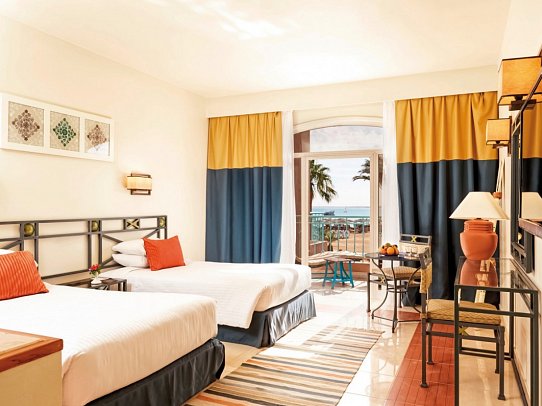 Club Paradisio El Gouna - Wohnbeispiel Doppelzimmer Premium Meerblick (Zimmercodierungen ULM & DCM)