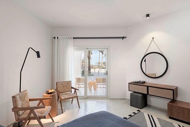 Serry Beach Resort - Wohnbeispiel Doppelzimmer Deluxe Poolblick Twin (Zimmercodierung UDP)