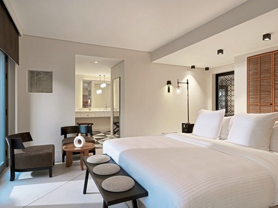 The Chedi El Gouna - Wohnbeispiel Junior Seaview Suite (Zimmercodierungen WDG & WCG)