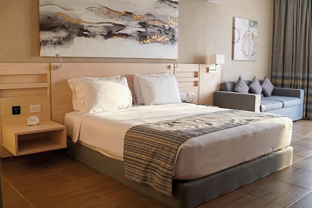 Xanadu Makadi Bay - Wohnbeispiel Doppelzimmer Superior Gartenblick (Zimmercodierungen DSG & DCG)