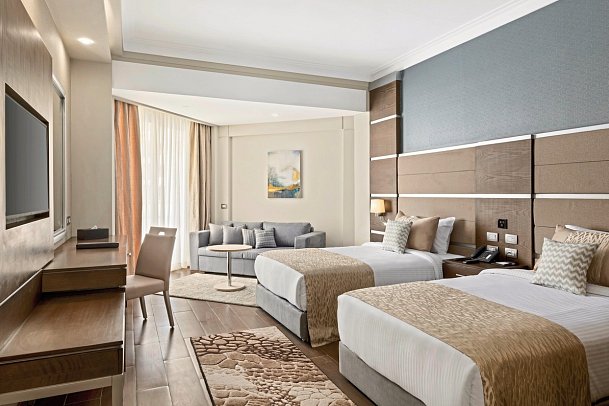 Xanadu Makadi Bay - Wohnbeispiel Doppelzimmer Superior Dune (Zimmercodierungen DS1 & DC1)