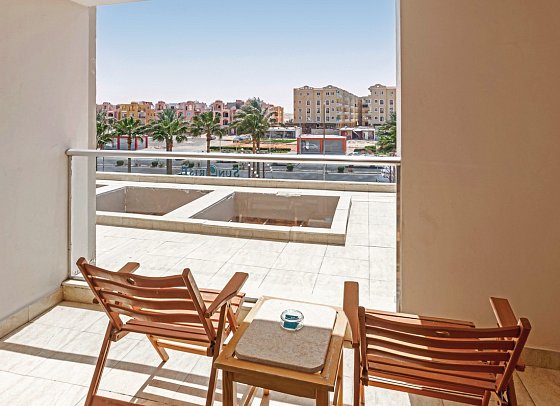 SUNRISE Alora Aqua Park Resort - Beispiel Balkon Suite Familie (Zimmercodierungen WI1 & FB1)