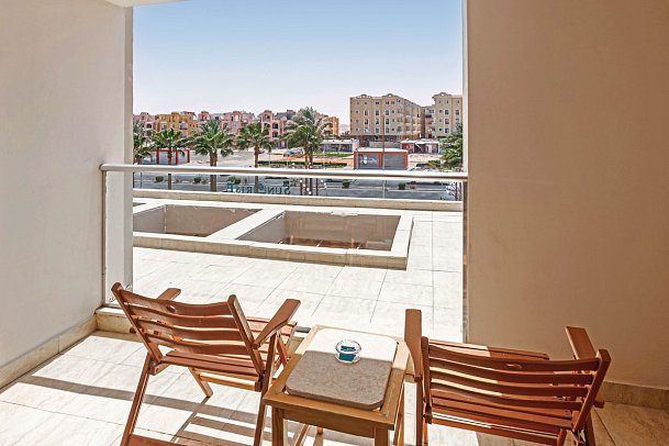 SUNRISE Alora Aqua Park Resort - Beispiel Balkon Suite Familie (Zimmercodierungen WI1 & FB1)