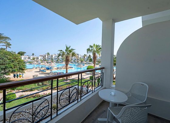 JAZ Palmariva Beach - Wohnbeispiel Doppelzimmer Deluxe Poolblick (Zimmercodierung DDP)