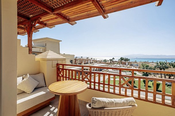 Sheraton Soma Bay Resort - Wohnbeispiel Doppelzimmer Meerblick (Zimmercodierungen D1M, DCM & DBM)