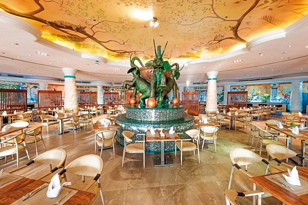 Sentido Caribbean World Soma Bay - Wohnbeispiel Doppelzimmer Swim Up Gartenblick (Zimmercodierung D1Q)