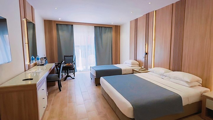 Sentido Caribbean World Soma Bay - Wohnbeispiel Doppelzimmer Premium Gartenblick renoviert (Zimmercodierungen DMG & DC2)