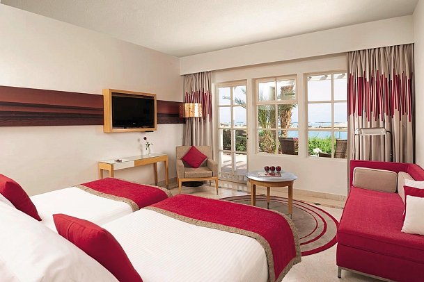 Mövenpick Resort & Spa El Gouna - Wohnbeispiel Doppelzimmer Deluxe Meerblick (Zimmercodierungen DDM, DCM & DBD)