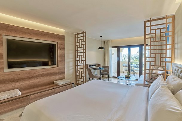 Steigenberger ALDAU Beach Hotel - Wohnbeispiel Suite Superior Meerblick (Zimmercodierungen WSM, WS1, WC1 & WC2)