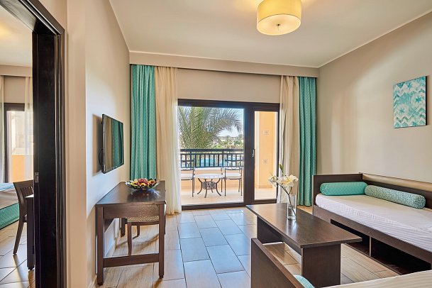 Steigenberger Aqua Magic - Wohnbeispiel Juniorsuite Familie (Zimmercodierungen JI1 & FV1)