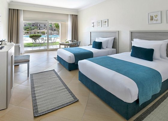 JAZ Soma Beach - Wohnbeispiel Doppelzimmer Superior Poolblick (Zimmercodierungen DSP & DCP)