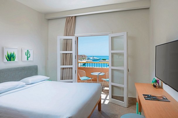 Captain's Inn - Wohnbeispiel Doppelzimmer Marinablick (Zimmercodierungen DB1 & DC2)