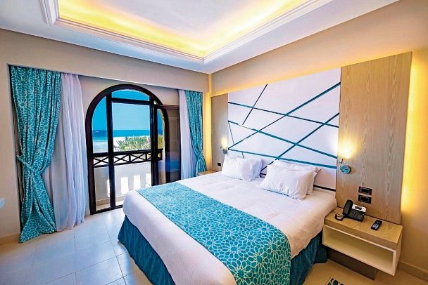 Gravity Hotel & Aquapark Sahl Hasheesh - Wohnbeispiel Suite Meerblick (Zimmercodierung W1M)