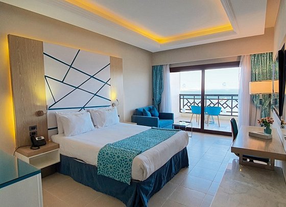 Gravity Hotel & Aquapark Sahl Hasheesh - Wohnbeispiel Doppelzimmer Deluxe Meerblick (Zimmercodierungen DDM & DC1)
