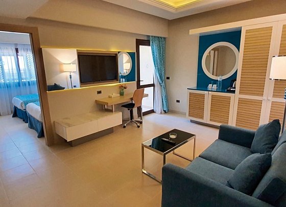 Gravity Hotel & Aquapark Sahl Hasheesh - Wohnbeispiel Familienzimmer (Zimmercodierungen F1M & F1G)