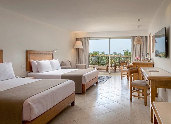 Fort Arabesque - The West Bay - Wohnbeispiel Doppelzimmer Premium Meerblick (Zimmercodierungen DMM & DSM)