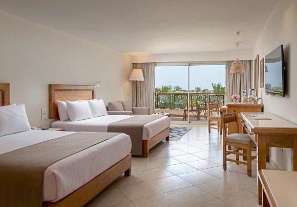 Fort Arabesque - The West Bay - Wohnbeispiel Doppelzimmer Premium Meerblick (Zimmercodierungen DMM & DSM)