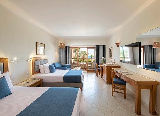 Fort Arabesque - The West Bay - Wohnbeispiel Doppelzimmer Premium Meerblick (Zimmercodierungen DMM & DSM)