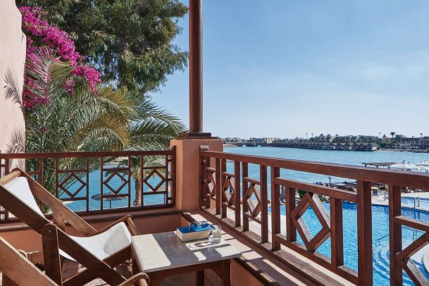 Sultan Bey - Beispiel Balkon Doppelzimmer Premium Lagunenblick (Zimmercodierungen D1I, DCI & DMI)