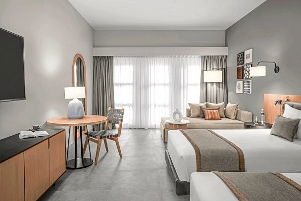 Steigenberger Golf Resort - Wohnbeispiel Doppelzimmer Superior, Doppelzimmer Deluxe (Zimmercodierungen DS3 & DC1)