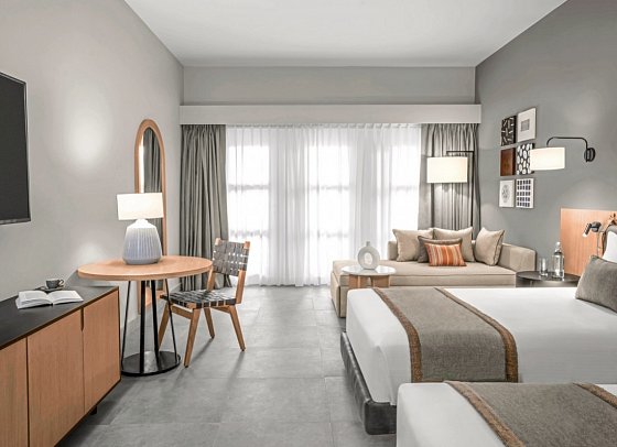 Steigenberger Golf Resort - Wohnbeispiel Doppelzimmer Deluxe (Zimmercodierungen DS3, DC1, DD1 & DD2)