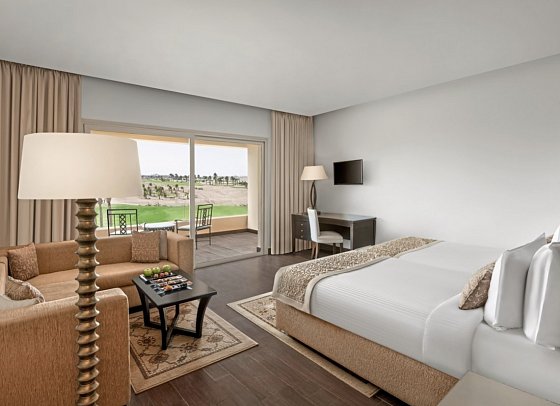 Steigenberger Makadi - Wohnbeispiel Doppelzimmer Superior Golfplatzblick (Zimmercodierung DSF)