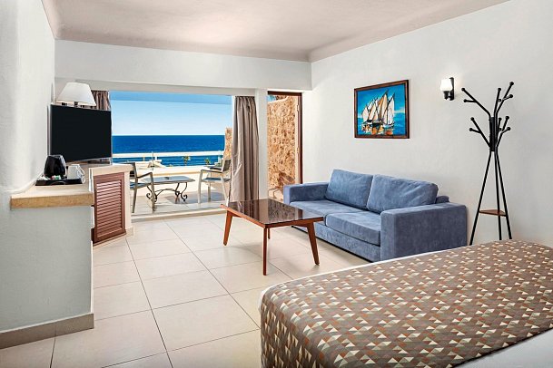 Pickalbatros Citadel Resort - Wohnbeispiel Doppelzimmer Standard Meerblick (Zimmercodierungen DGM, DCM, DFM & DC2)