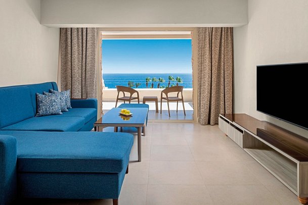 Pickalbatros Citadel Resort - Wohnbeispiel Doppelzimmer Deluxe Meerblick (Zimmercodierungen DDM & DC1)