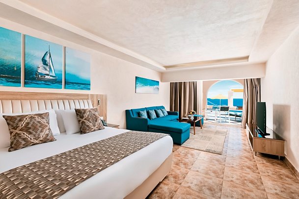 Pickalbatros Citadel Resort - Wohnbeispiel Doppelzimmer Superior Swim Up (Zimmercodierung DSQ)