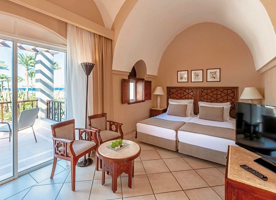 Iberotel Makadi Beach - Wohnbeispiel Doppelzimmer Superior Meerblick (Zimmercodierungen DSM & DCM)