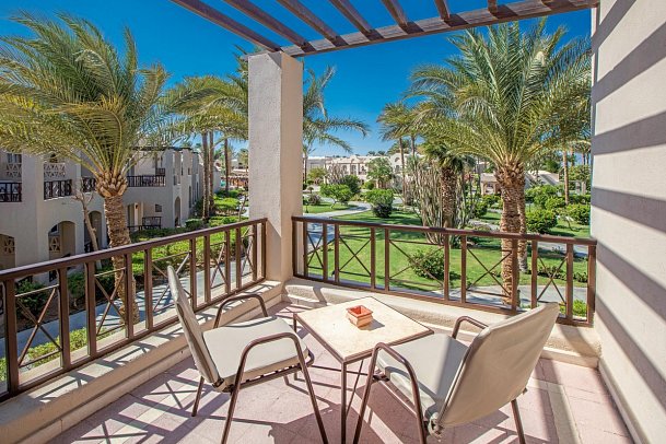 Iberotel Makadi Beach - Beispiel Balkon (Zimmercodierungen DSG & DCG)