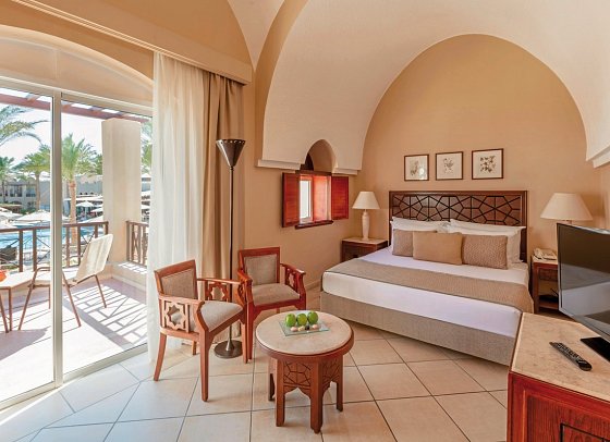 Iberotel Makadi Beach - Wohnbeispiel Doppelzimmer Superior Poolblick (Zimmercodierungen DSP & DCP)